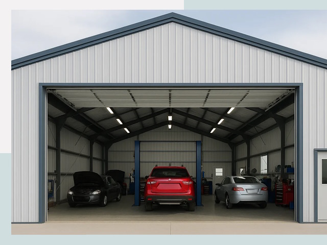 Ангары из сэндвич панелей от 609 руб. в Кондопога