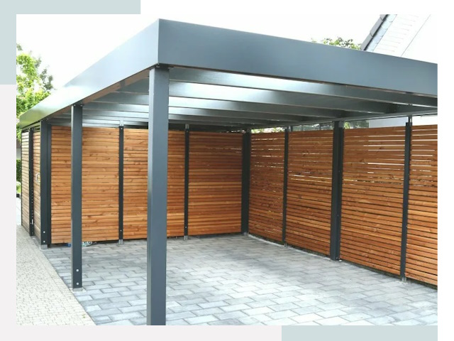 Навесы для парковки в Кондопоге