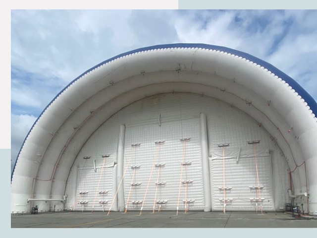 Пневмокаркасные ангары от СтальСтрой-Кнп по цене от 609 руб.