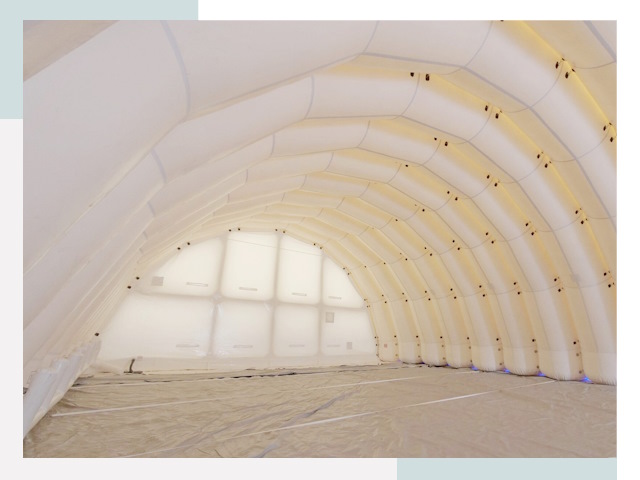 Пневмокаркасные ангары в Кондопоге