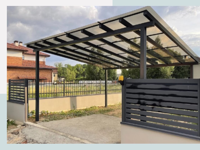 Металлические навесы в Кондопога от 609 руб. за м²