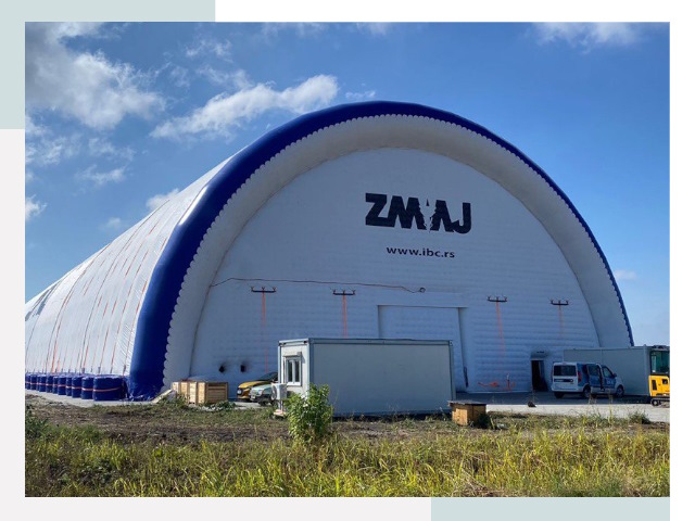 Брендирование ангаров в Кондопоге