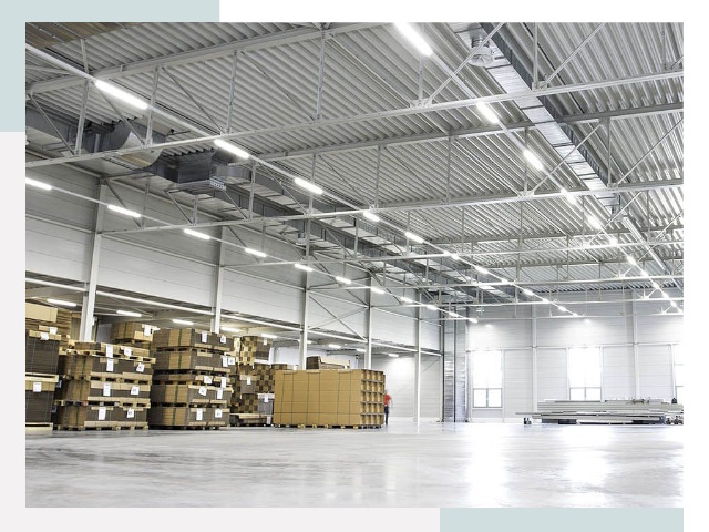 Освещение ангаров в Кондопоге