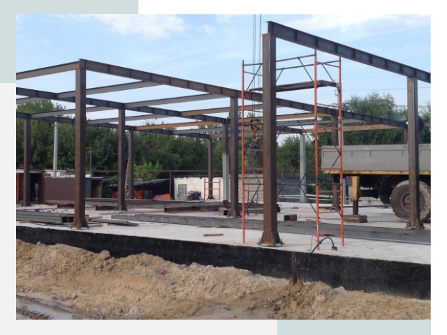 Фундамент для ангаров в Кондопоге